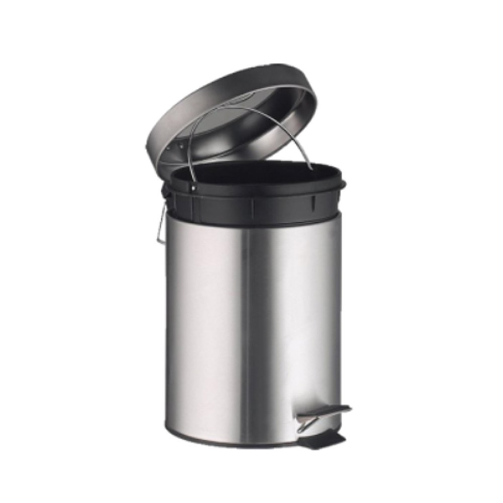 Papelera inox BIN c/pedal 20 litros - 1