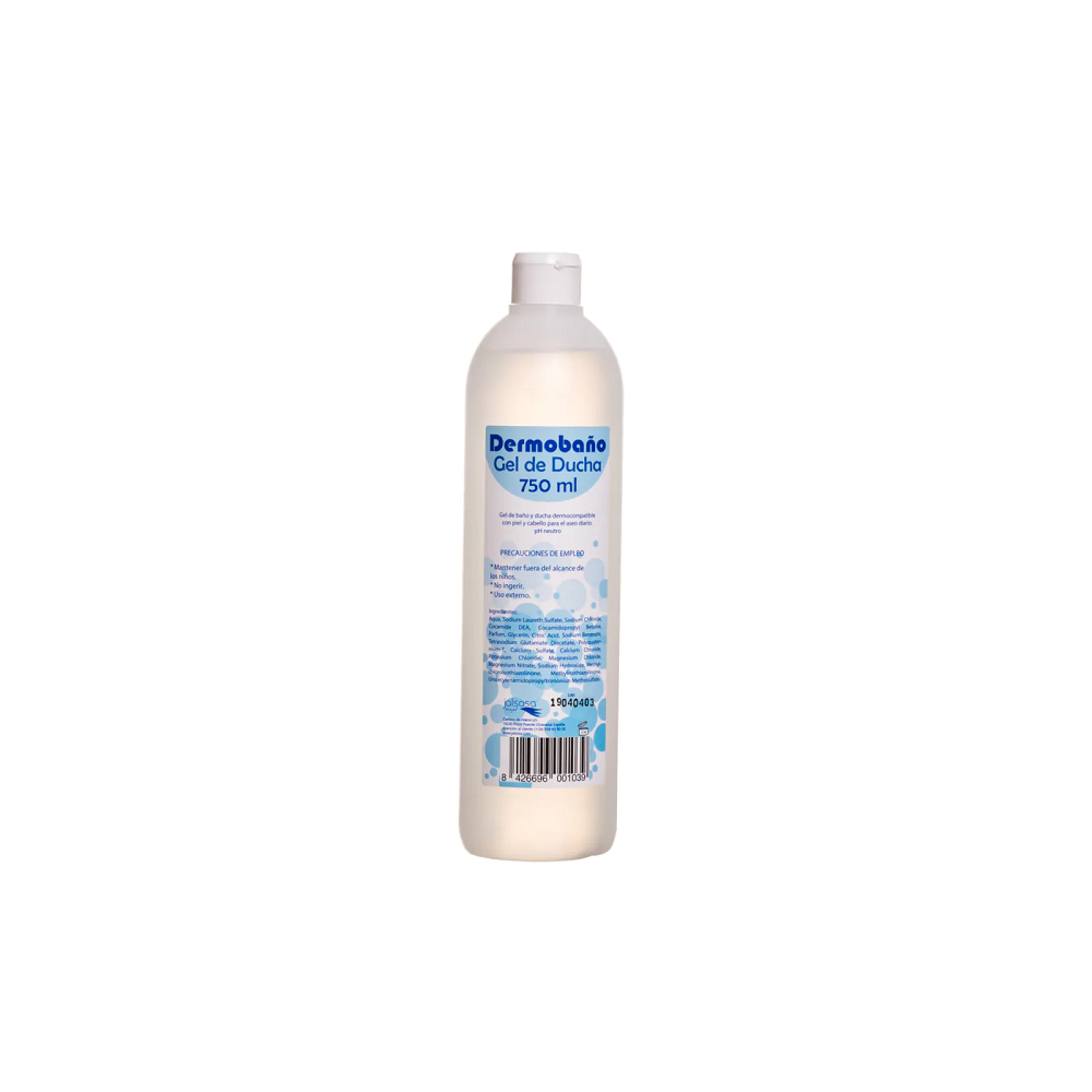 Champú gel dermobaño 750ml  . Caja 15 und - 1