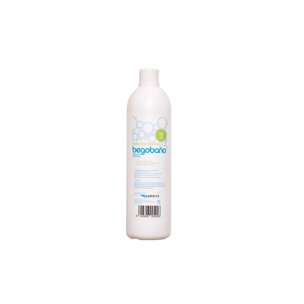 Colonia fresca begobaño 750ml. Caja 15 und - 1