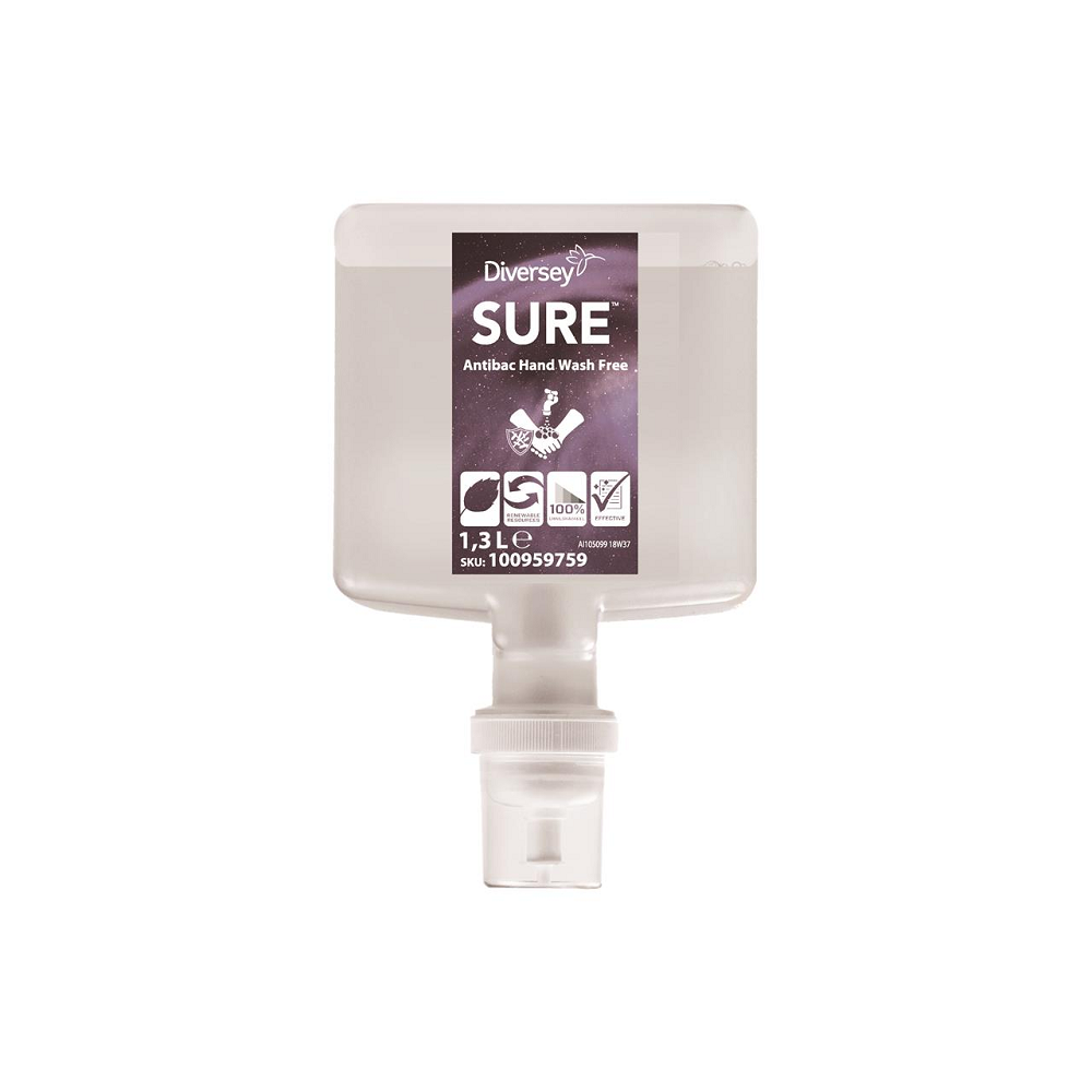 SURE Antibac Hand Wash Free 4x1.3L - 1