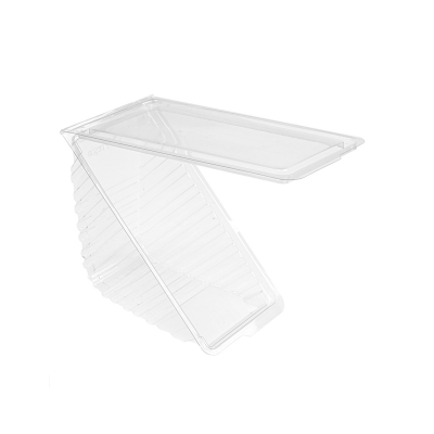 ENVASES SÁNDWICHES TRIANGULARES TRIPLE 11x11x7,5 CM TRANSPARENTE RPET (500 UNID.) - 1