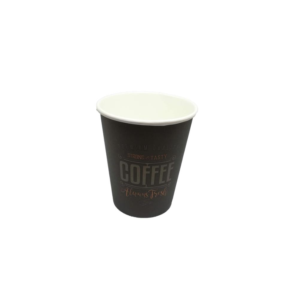 Vaso cartón café 8oz  240ml . Paquete 50 und - 1