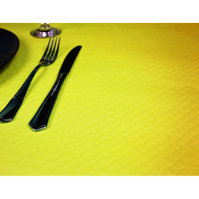 Mantel Reciclado 100X100 48gr Amarillo - 1