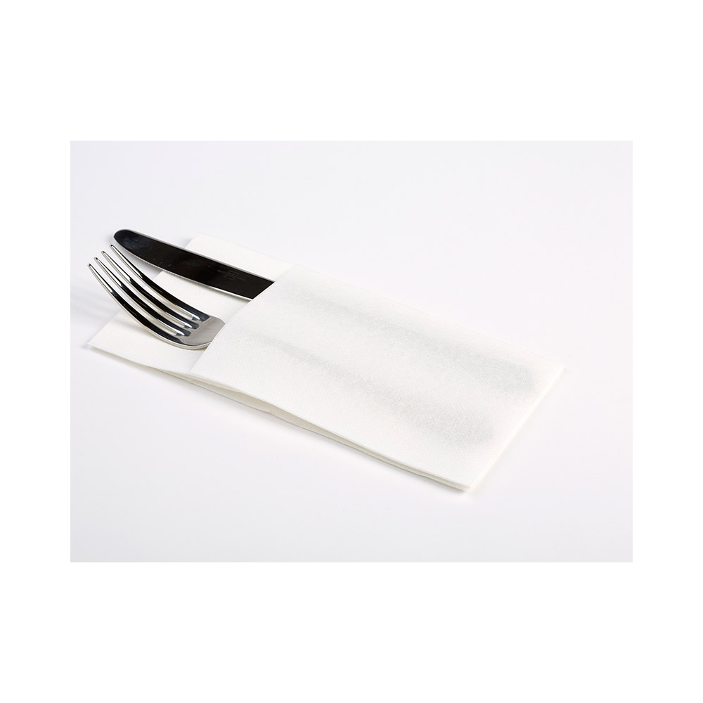 Servilleta Kangucel 40x40 Punta Punta 960ud. Blanco - 1