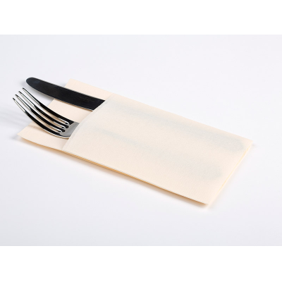 Servilleta Kangucel 40x40 Punta Punta 960ud. Crema - 1