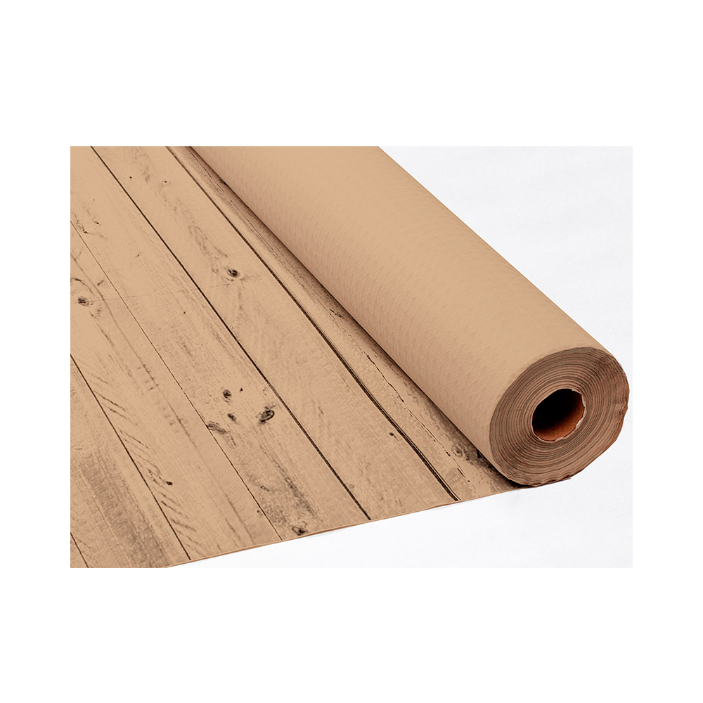Rollo papel Eco Nature 1,2x100 37g Deco. Madera - 1