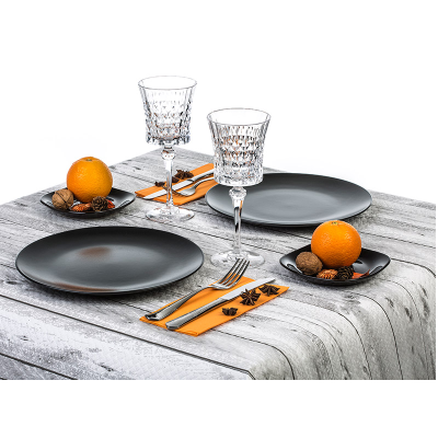 copy of Mantel Papel Blanco 120x120 Deco. Madera - 1