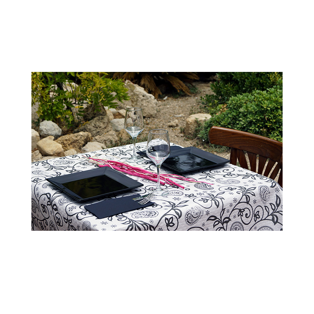 copy of Mantel Papel Blanco 100x100 Deco. Cachemir - 1