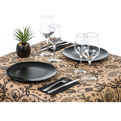 Mantel Eco Nature 100x100 Deco. Cachemir - 1