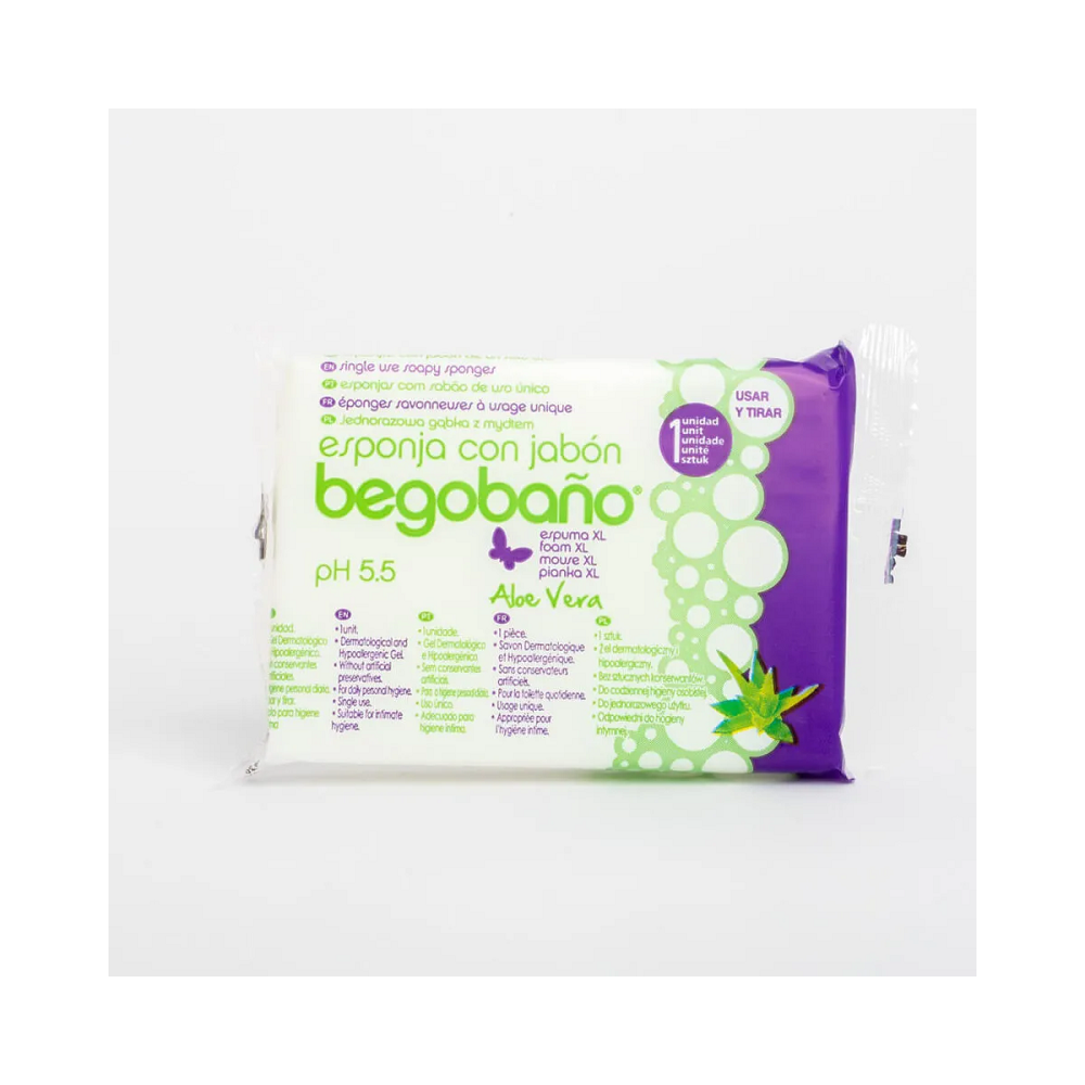 BS-3 Aloe Esponja con Jabón - 1