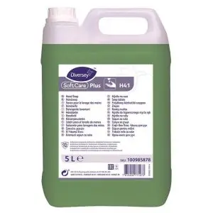 Soft Care Plus H41 jabón higienizante de manos con ácido láctico sin perfume Diversey