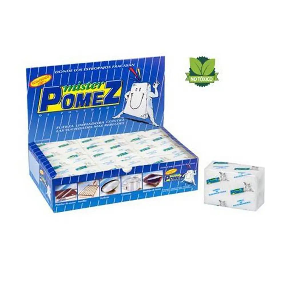 Pack de 12 piedras pómez Mr. Pomez para limpieza de planchas