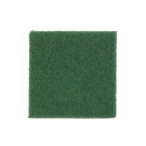Estropajo Cortado Fibra Verde Fuerte . Paquete 12 und - 1