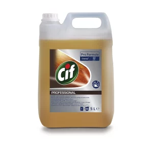 Cif Pro Formula Limpiador Jabonoso para madera, Caja 2x5L - 1