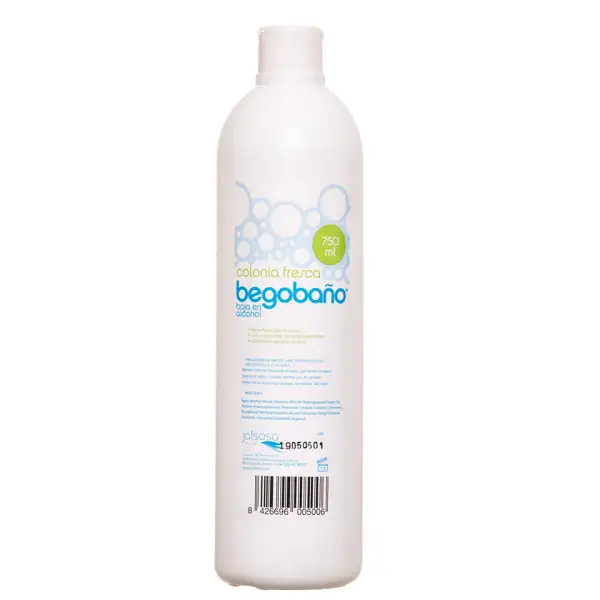 Colonia fresca begobaño 750ml. Caja 15 und - 1