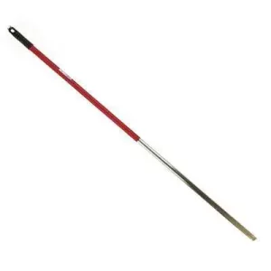 Palo Aluminio Rojo, Doble Rosca y Taladro 140CM