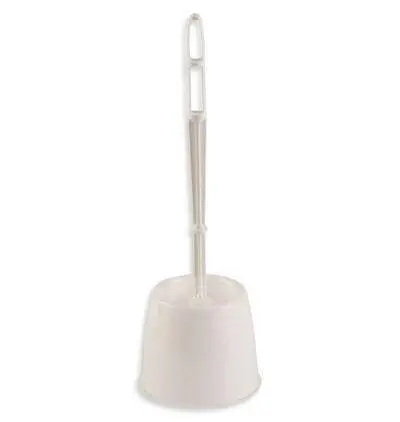 Escobillero WC Completo Blanco
