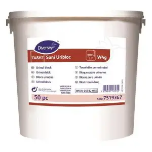 TASKI Sani Uribloc W4g Diversey bloques para urinarios 50 unidades