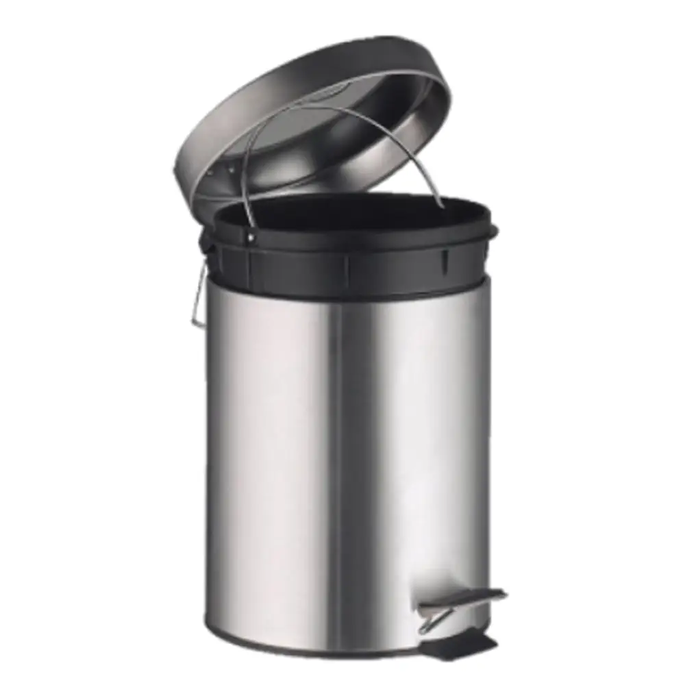 Papelera inox BIN c/pedal 30 litros - 1