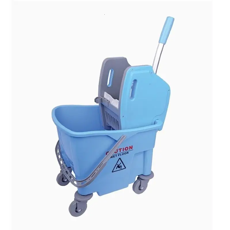 Cubo 30 litros c/prensa THOR Plus Azul - 1