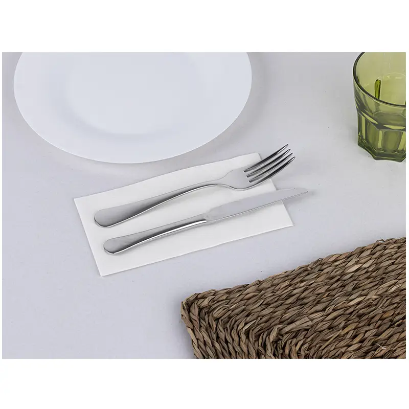 Servilleta 24x40 PP 1/6 Pleg. Libro Blanco - 1