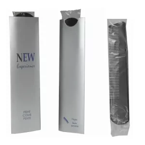 Peine Jy055 Recto Mango Curvado Negro New Experience - 1