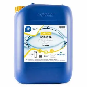 Caretex Bright CL blanqueante clorado para ropa blanca en formato de 23 kg